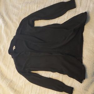 Ella moss small women's black cardigan sweater